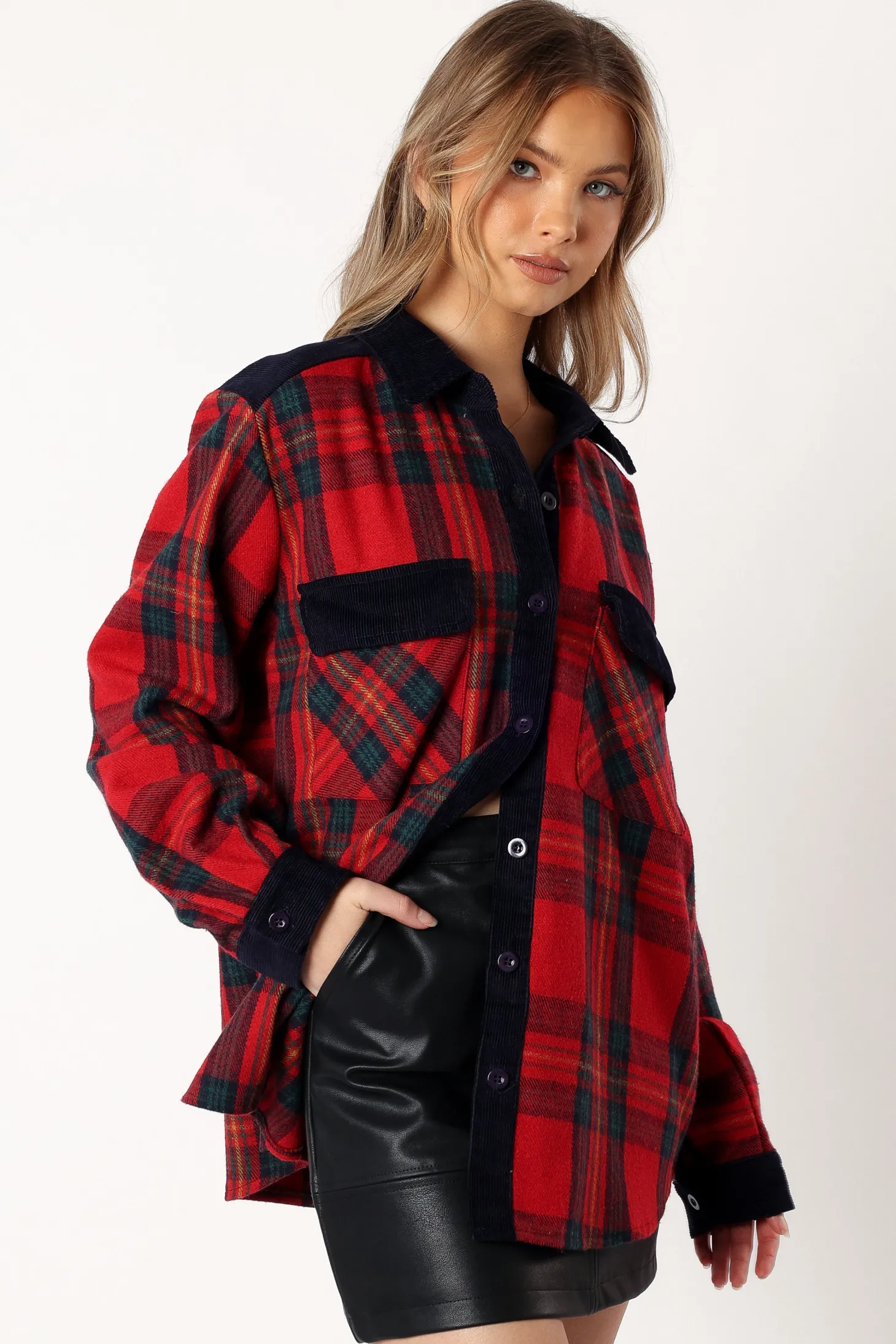 Lucille Plaid Shacket