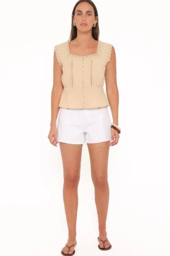 Luke Button Top