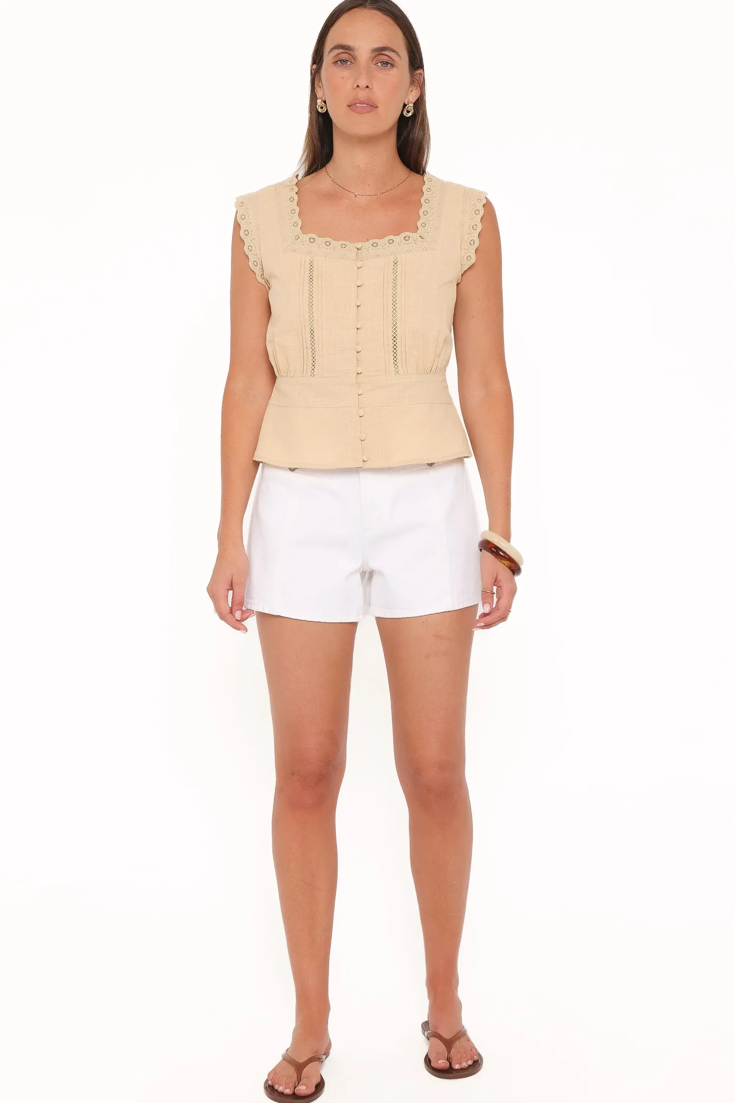 Luke Button Top