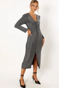 Luminate Long Sleeve Midi Dress