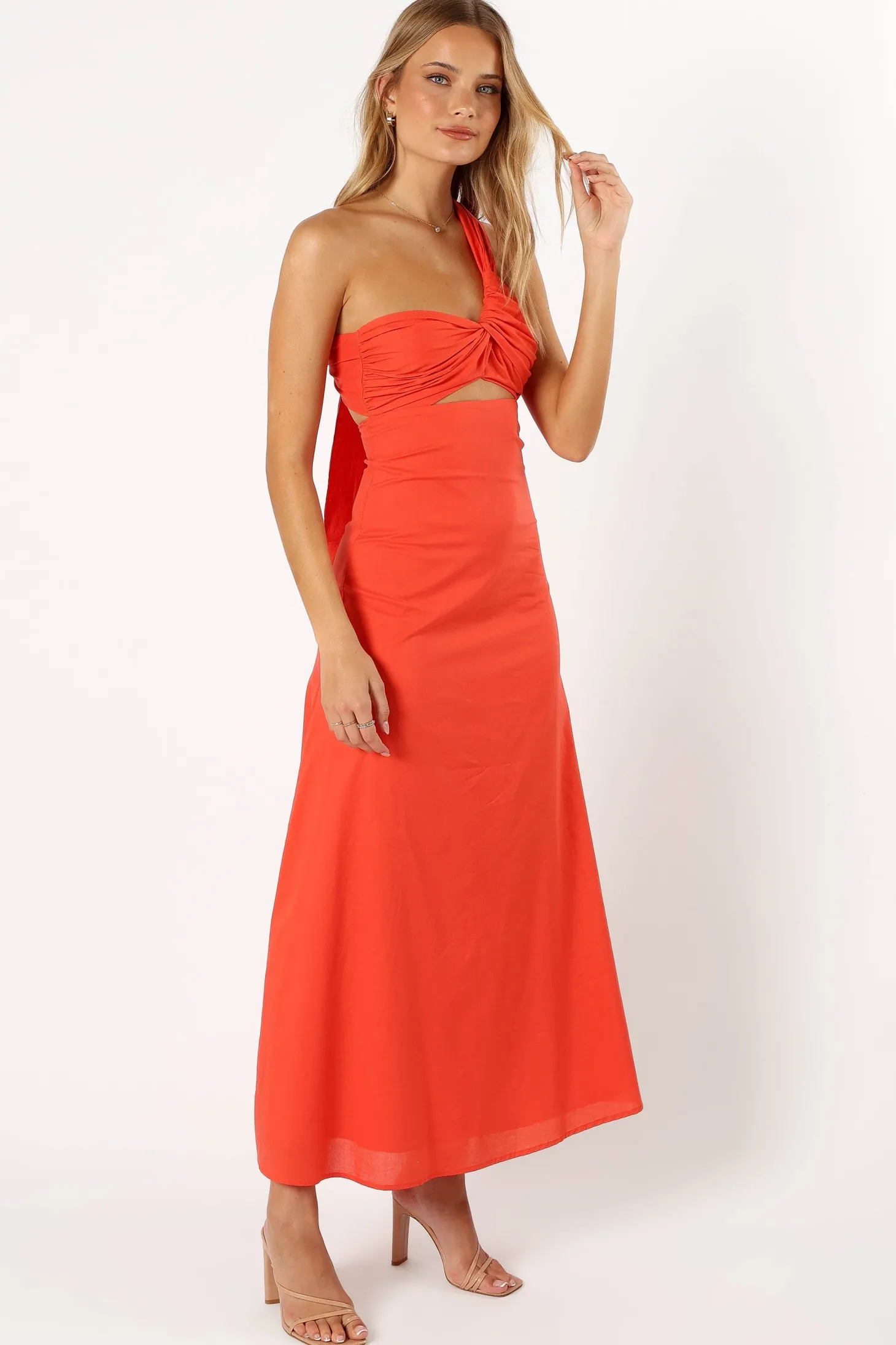 Luna One Shoulder Maxi Dress