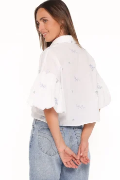 Luneth Button Up Blouse