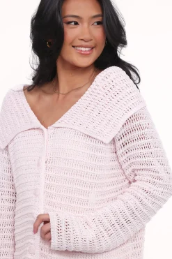 Lyra Large Collar Cardigan