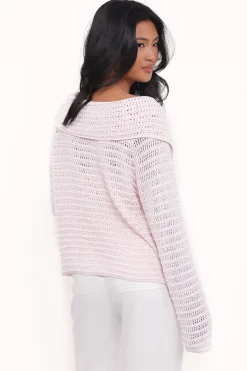 Lyra Large Collar Cardigan