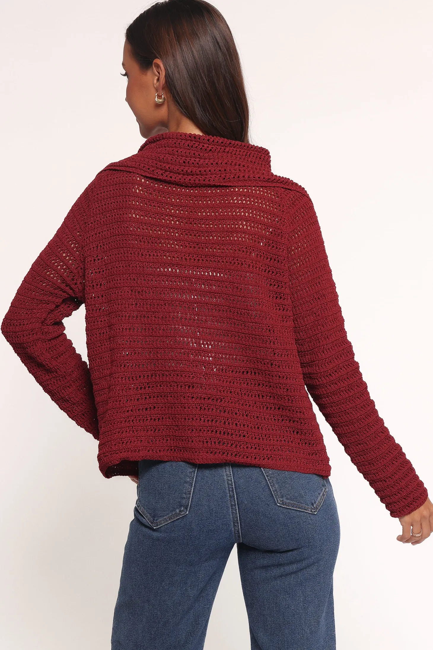 Lyra Large Collar Cardigan