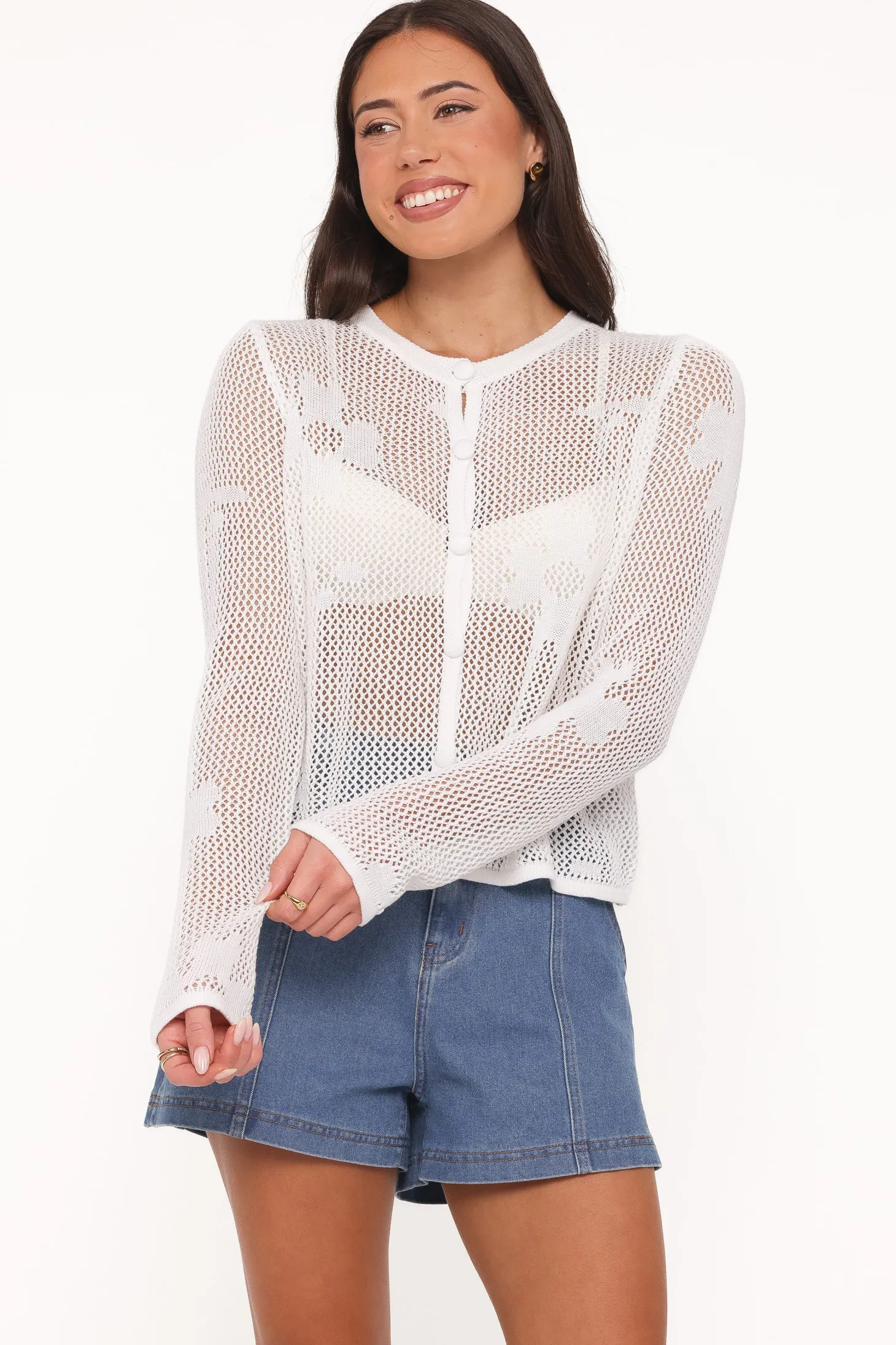 Maddox Open Stitch Cardigan