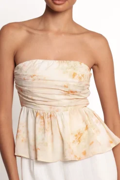 Maia Strapless Top