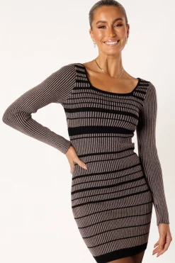 Maika Long Sleeve Mini Dress