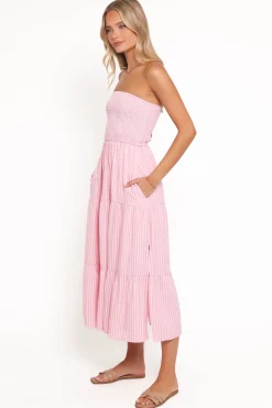Maisie Strapless Midi Dress
