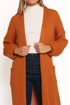 Makenna Long Open Front Cardigan