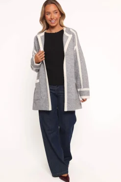 Maloney Tie Front Coatigan
