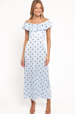 Manaris Off Shoulder Maxi Dress