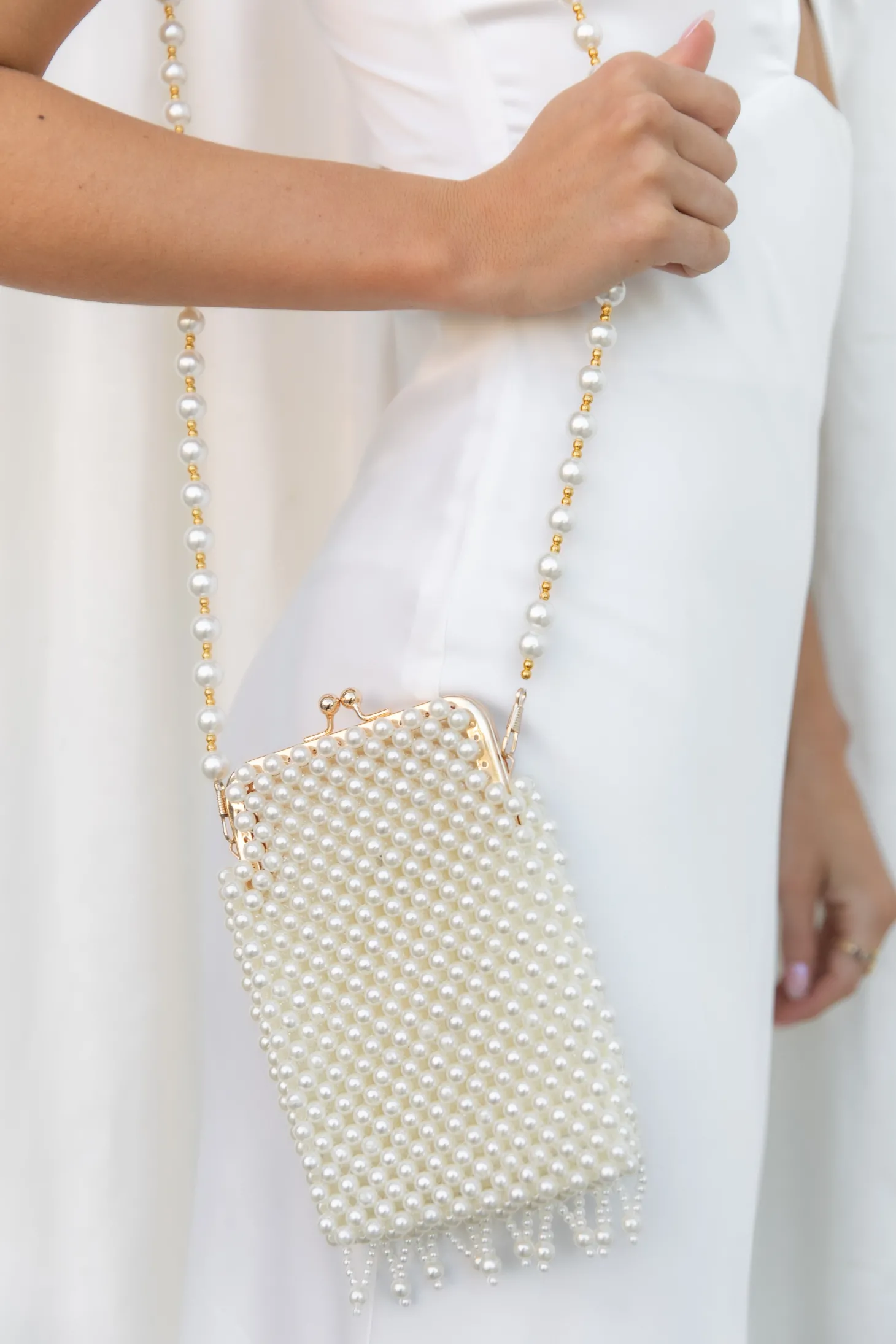 Manon Small Beaded Bag