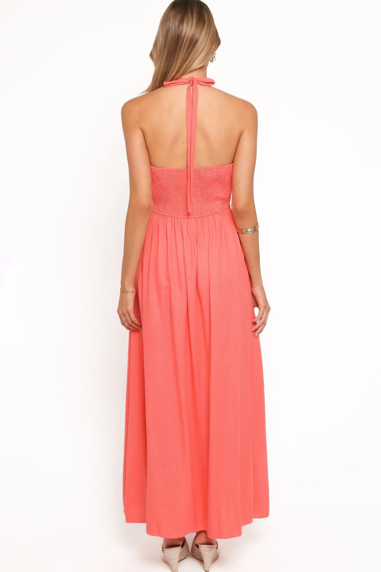 Marie Halterneck Maxi Dress