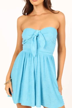 Marie Tie Front Romper