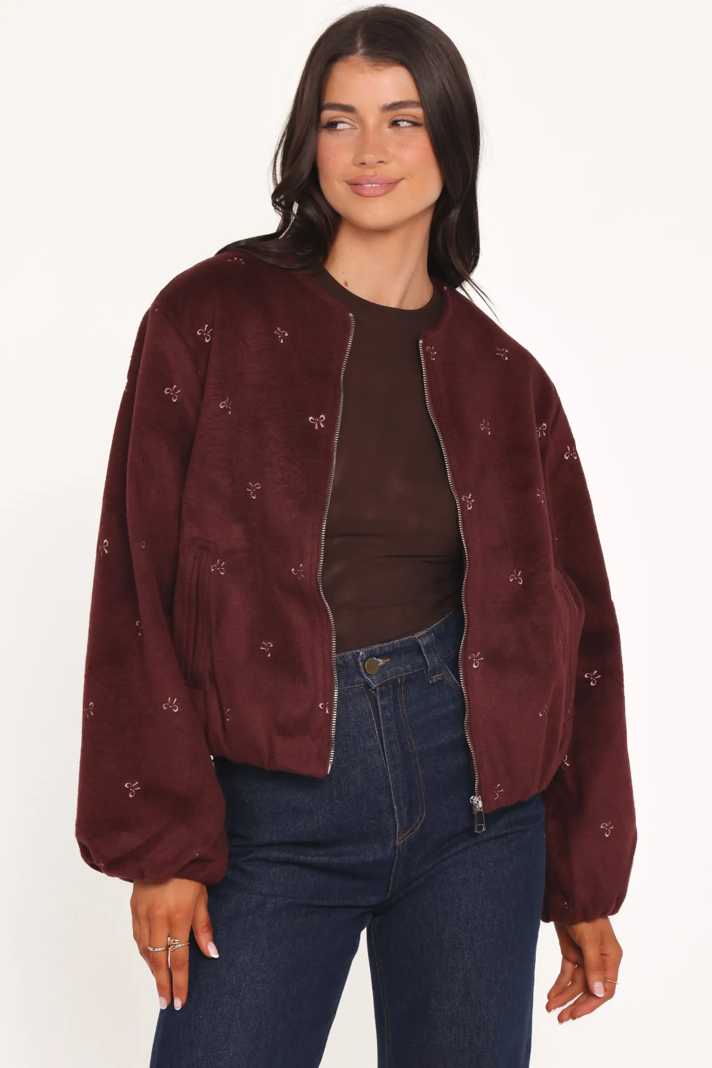 Marla Cropped Bomber