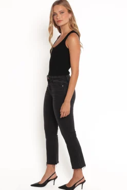 Marlow Mid Rise Crop Flare Jeans
