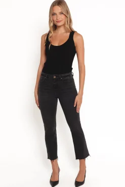Marlow Mid Rise Crop Flare Jeans