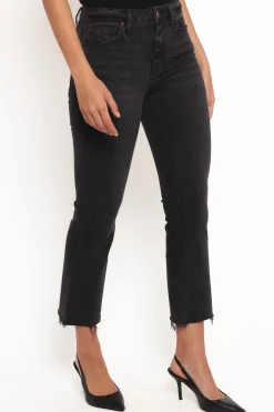Marlow Mid Rise Crop Flare Jeans