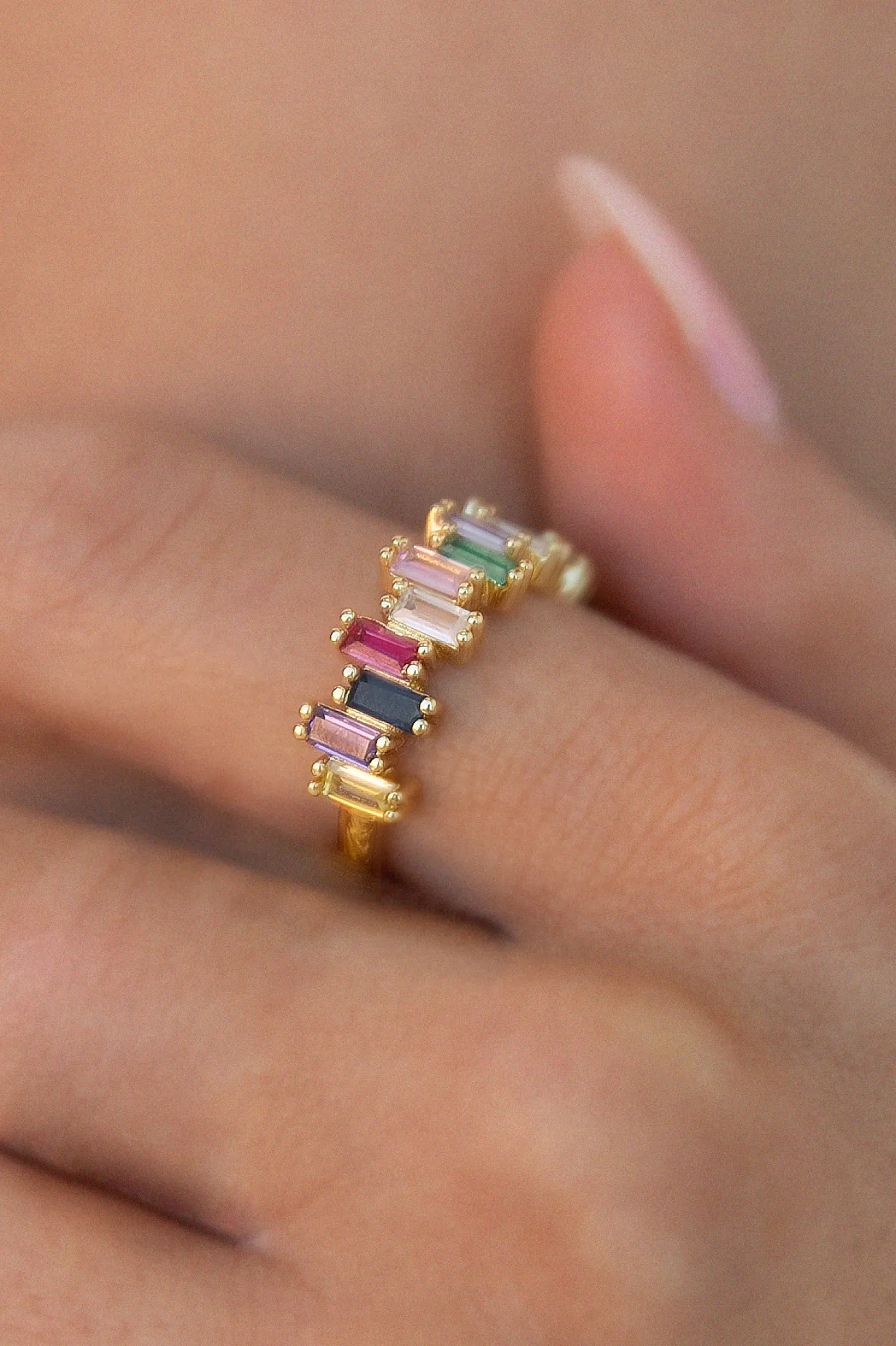 Marquee Baquette Ring