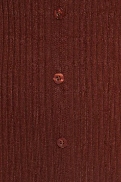 Marshall Button Through Knit Maxi Dress