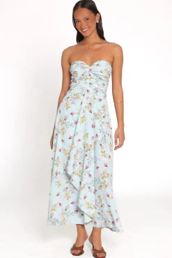 Marta Strapless Midi Dress