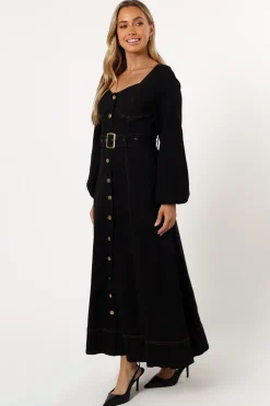Mateo Long Sleeve Denim Dress