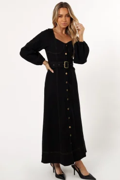 Mateo Long Sleeve Denim Dress