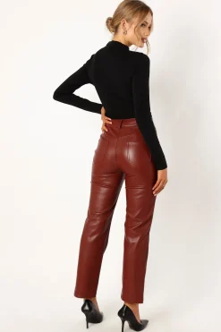 Maverick Vegan Leather Pants