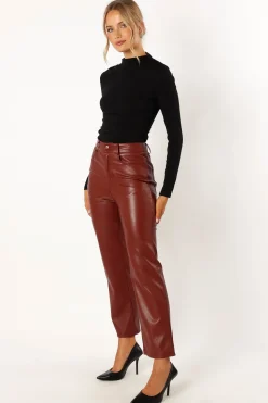 Maverick Vegan Leather Pants