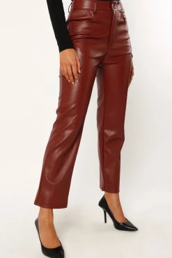 Maverick Vegan Leather Pants