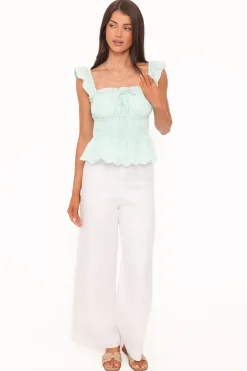 Melissa Peplum Top