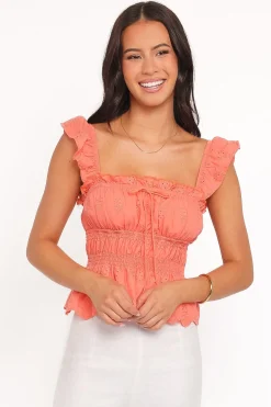 Melissa Peplum Top