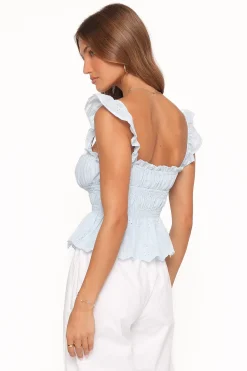 Melissa Peplum Top