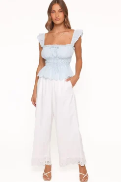 Melissa Peplum Top