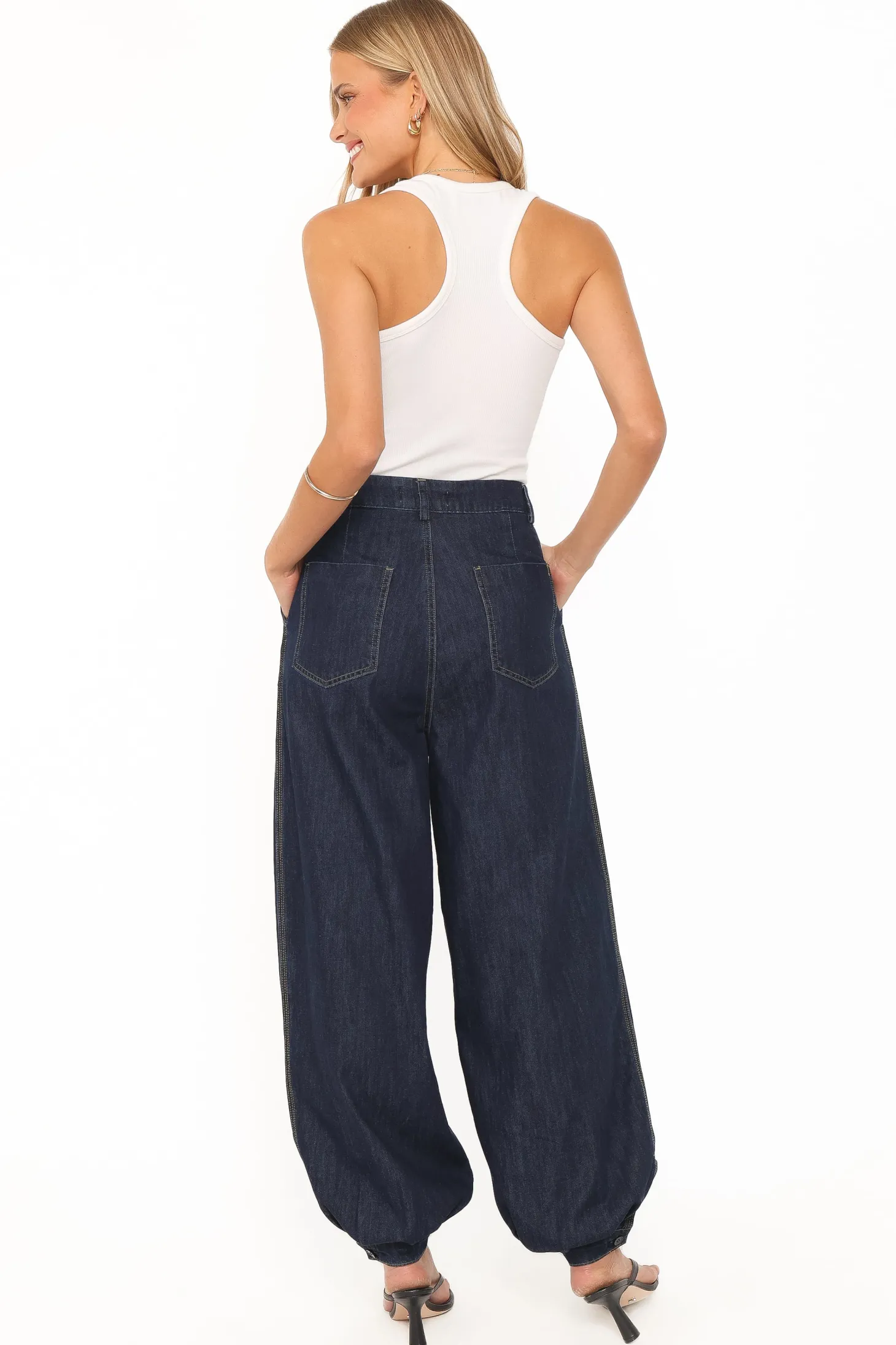 Melita Balloon Leg Denim Jeans