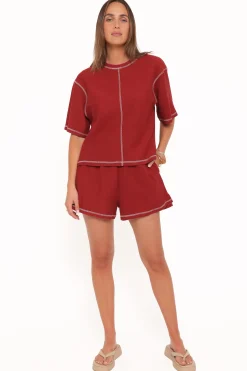 Melody Knit Short Set