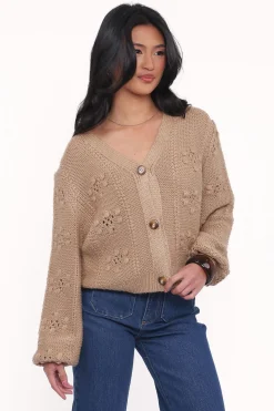 Melody Textured Button Up Cardigan