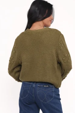 Melody Textured Button Up Cardigan
