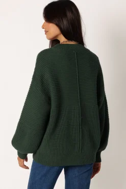 Meredith Ribbed Crewneck Knit Sweater