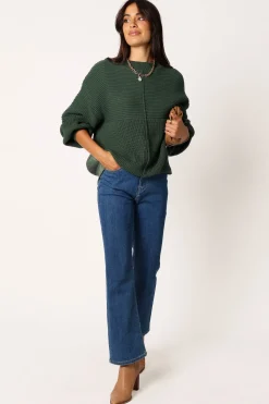 Meredith Ribbed Crewneck Knit Sweater