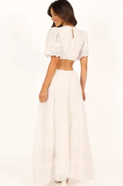 Merletto Cut Out Maxi Dress