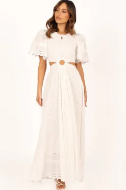 Merletto Cut Out Maxi Dress