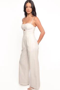 Metra Scalloped Jumpsuit