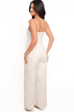 Metra Scalloped Jumpsuit