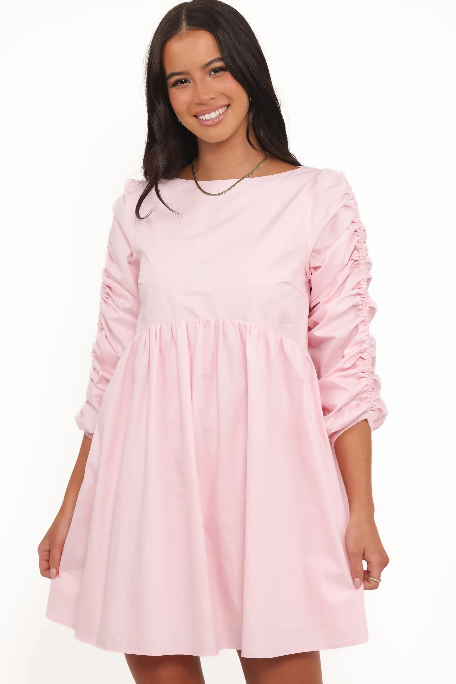 Micaela Long Sleeve Mini Dress