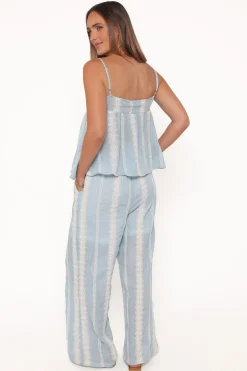 Mila Embroidered Pant Set