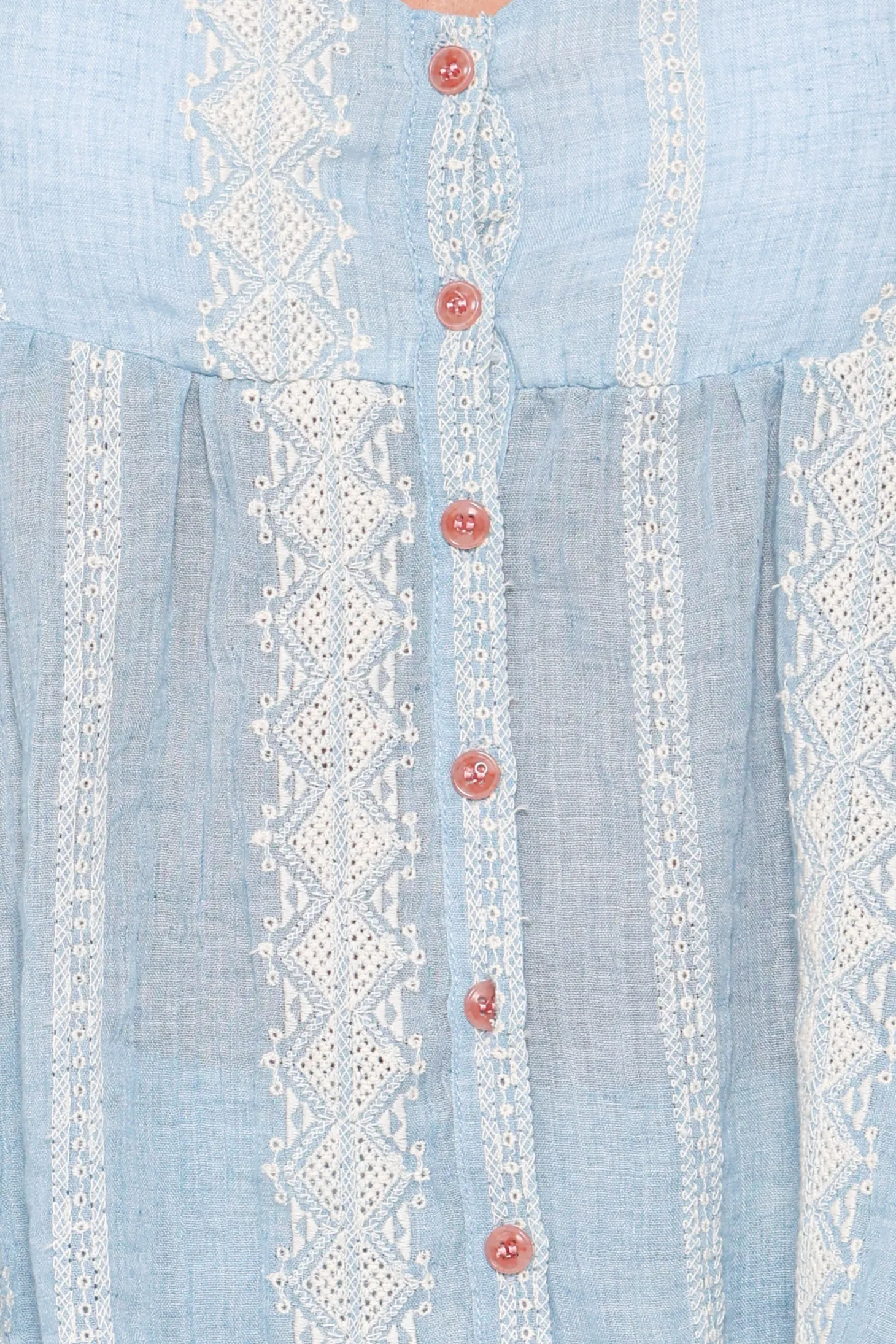 Mila Embroidered Pant Set