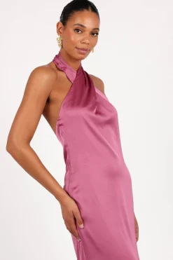 Mila Halterneck Maxi Dress