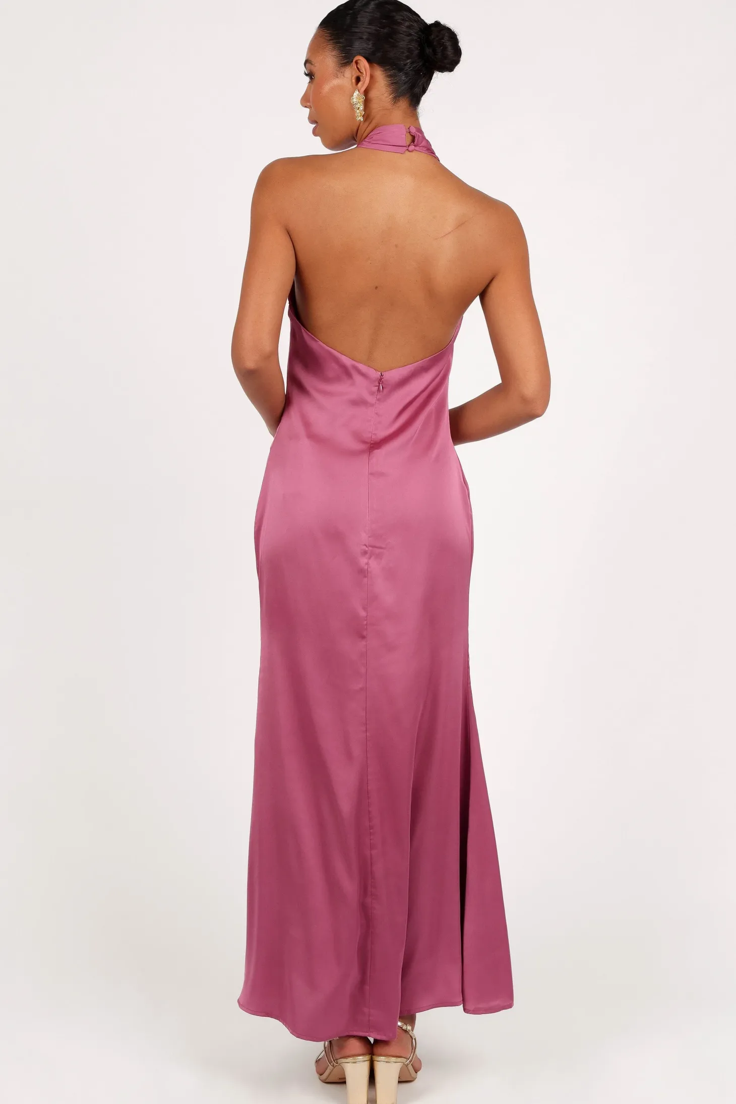 Mila Halterneck Maxi Dress